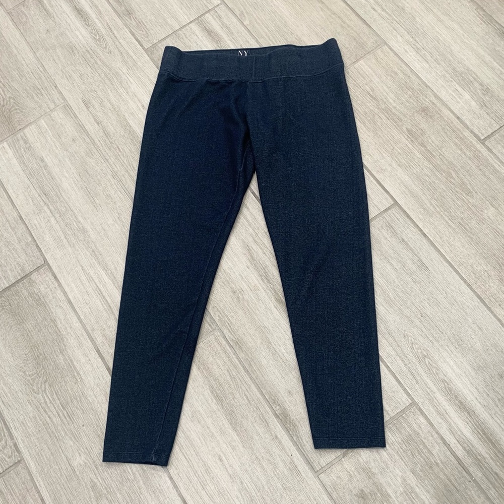 New York & Company blue leggings